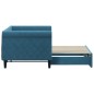 vidaXL Tagesbett Ausziehbar Blau 80x200 cm Samt vidaXL Tagesbett Ausziehbar Blau 80x200 cm Samt
