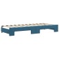 vidaXL Tagesbett Ausziehbar Blau 80x200 cm Samt vidaXL Tagesbett Ausziehbar Blau 80x200 cm Samt
