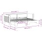 vidaXL Tagesbett Ausziehbar Blau 80x200 cm Samt vidaXL Tagesbett Ausziehbar Blau 80x200 cm Samt