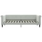 vidaXL Tagesbett Ausziehbar Hellgrau 80x200 cm Samt vidaXL Tagesbett Ausziehbar Hellgrau 80x200 cm Samt