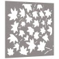 vidaXL Garten-Wanddeko 55x55 cm Cortenstahl Ahornblatt-Design vidaXL Garten-Wanddeko 55x55 cm Cortenstahl Ahornblatt-Design