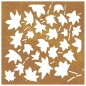vidaXL Garten-Wanddeko 55x55 cm Cortenstahl Ahornblatt-Design vidaXL Garten-Wanddeko 55x55 cm Cortenstahl Ahornblatt-Design