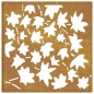 vidaXL Garten-Wanddeko 55x55 cm Cortenstahl Ahornblatt-Design vidaXL Garten-Wanddeko 55x55 cm Cortenstahl Ahornblatt-Design