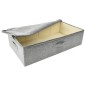 vidaXL Aufbewahrungsbox Stoff 70x40x18 cm Grau vidaXL Aufbewahrungsbox Stoff 70x40x18 cm Grau