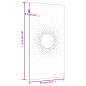 vidaXL Garten-Wanddeko 105x55 cm Cortenstahl Sonne-Design vidaXL Garten-Wanddeko 105x55 cm Cortenstahl Sonne-Design