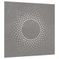 vidaXL Garten-Wanddeko 55x55 cm Cortenstahl Sonne-Design vidaXL Garten-Wanddeko 55x55 cm Cortenstahl Sonne-Design