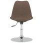 Esszimmerstühle 2 Stk. Drehbar Taupe Stoff Esszimmerstühle 2 Stk. Drehbar Taupe Stoff