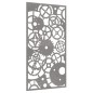 vidaXL Garten-Wanddeko 105x55 cm Cortenstahl Zahnrad-Design vidaXL Garten-Wanddeko 105x55 cm Cortenstahl Zahnrad-Design