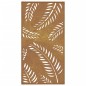 vidaXL Garten-Wanddeko 105x55 cm Cortenstahl Blatt-Design vidaXL Garten-Wanddeko 105x55 cm Cortenstahl Blatt-Design