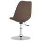 Esszimmerstühle 2 Stk. Drehbar Taupe Stoff Esszimmerstühle 2 Stk. Drehbar Taupe Stoff
