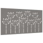 vidaXL Garten-Wanddeko 105x155 cm Cortenstahl Blumen-Design vidaXL Garten-Wanddeko 105x155 cm Cortenstahl Blumen-Design