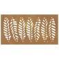 vidaXL Garten-Wanddeko 105x55 cm Cortenstahl Blatt-Design vidaXL Garten-Wanddeko 105x55 cm Cortenstahl Blatt-Design