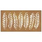vidaXL Garten-Wanddeko 105x55 cm Cortenstahl Blatt-Design vidaXL Garten-Wanddeko 105x55 cm Cortenstahl Blatt-Design