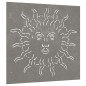 vidaXL Garten-Wanddeko 55x55 cm Cortenstahl Sonne-Design vidaXL Garten-Wanddeko 55x55 cm Cortenstahl Sonne-Design