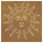 vidaXL Garten-Wanddeko 55x55 cm Cortenstahl Sonne-Design vidaXL Garten-Wanddeko 55x55 cm Cortenstahl Sonne-Design