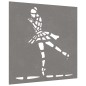 vidaXL Garten-Wanddeko 55x55 cm Cortenstahl Balletttänzerin vidaXL Garten-Wanddeko 55x55 cm Cortenstahl Balletttänzerin