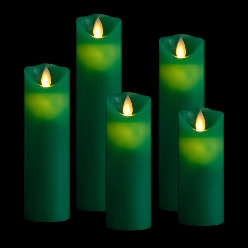 vidaXL 5-tlg. LED-Kerzen-Set Elektrisch mit Fernbedienung Warmweiß vidaXL 5-tlg. LED-Kerzen-Set Elektrisch mit Fernbedienung Warmweiß