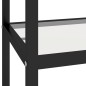 vidaXL Regal Marmor und Transparent 100x36x168 cm Gehärtetes Glas vidaXL Regal Marmor und Transparent 100x36x168 cm Gehärtetes Glas
