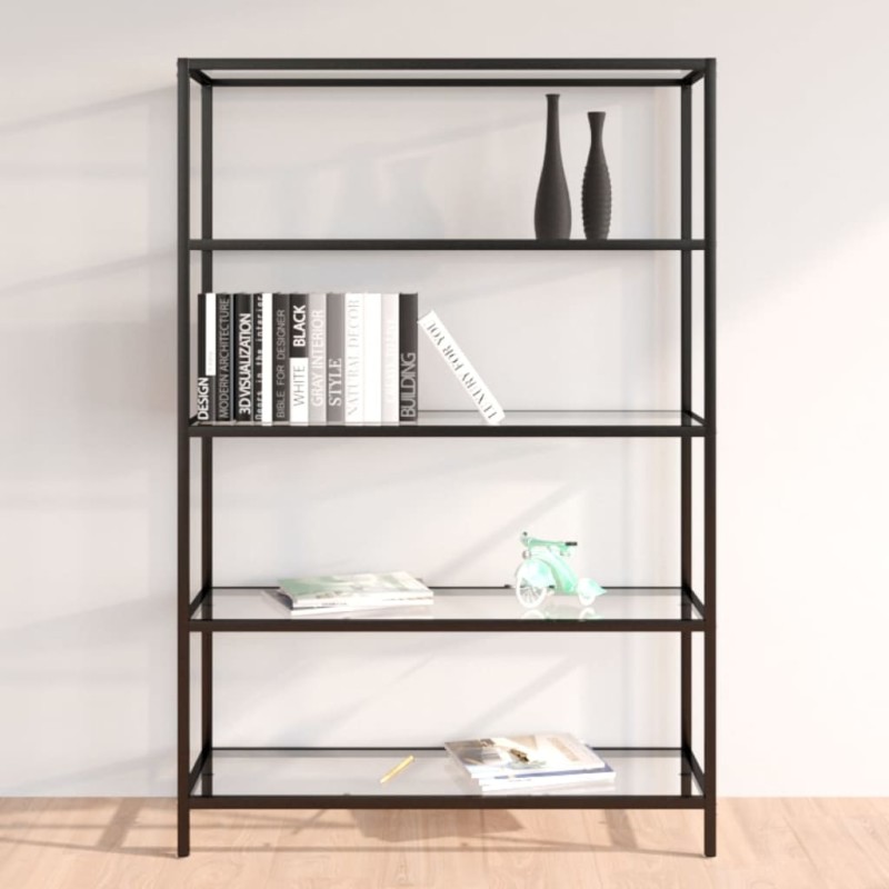 vidaXL Regal Transparent 100x36x168 cm Gehärtetes Glas vidaXL Regal Transparent 100x36x168 cm Gehärtetes Glas