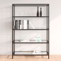 vidaXL Regal Transparent 100x36x168 cm Gehärtetes Glas vidaXL Regal Transparent 100x36x168 cm Gehärtetes Glas