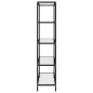 vidaXL Regal Transparent 100x36x168 cm Gehärtetes Glas vidaXL Regal Transparent 100x36x168 cm Gehärtetes Glas