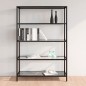 vidaXL Regal Marmor und Transparent 100x36x168 cm Gehärtetes Glas vidaXL Regal Marmor und Transparent 100x36x168 cm Gehärtetes Glas