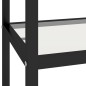vidaXL Regal Marmor und Transparent 100x36x168 cm Gehärtetes Glas vidaXL Regal Marmor und Transparent 100x36x168 cm Gehärtetes Glas