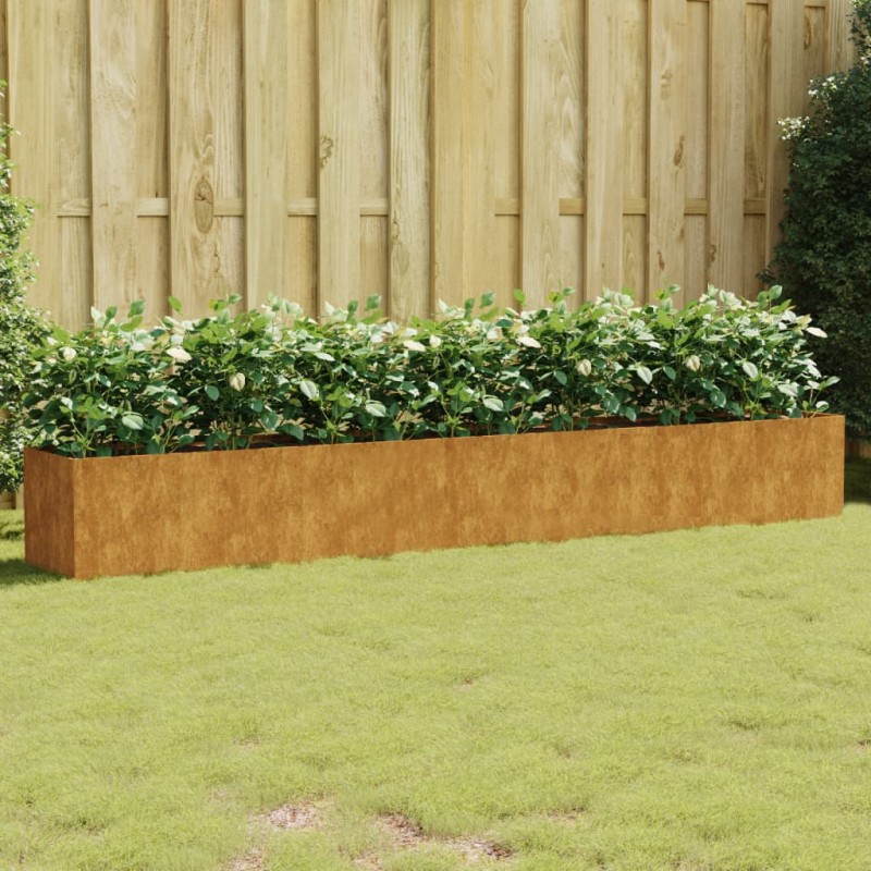 vidaXL Hochbeet 280x40x40 cm Cortenstahl vidaXL Hochbeet 280x40x40 cm Cortenstahl