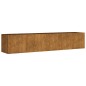 vidaXL Hochbeet 200x40x40 cm Cortenstahl vidaXL Hochbeet 200x40x40 cm Cortenstahl