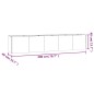 vidaXL Hochbeet 200x40x40 cm Cortenstahl vidaXL Hochbeet 200x40x40 cm Cortenstahl
