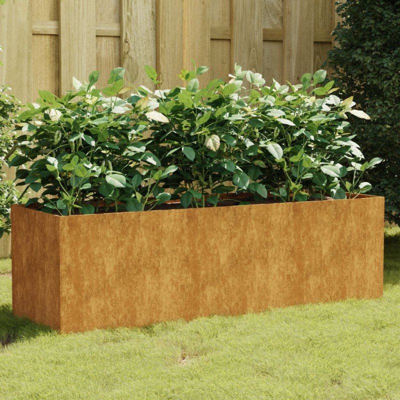vidaXL Hochbeet 120x40x40 cm Cortenstahl vidaXL Hochbeet 120x40x40 cm Cortenstahl