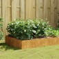 vidaXL Hochbeet 100x100x41 cm Cortenstahl vidaXL Hochbeet 100x100x41 cm Cortenstahl