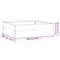 vidaXL Hochbeet 100x100x26 cm Cortenstahl vidaXL Hochbeet 100x100x26 cm Cortenstahl