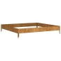 vidaXL Hochbeet 100x100x18,5 cm Cortenstahl vidaXL Hochbeet 100x100x18,5 cm Cortenstahl