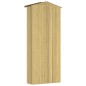vidaXL Geräteschuppen 87x33x222 cm Kiefernholz Imprägniert vidaXL Geräteschuppen 87x33x222 cm Kiefernholz Imprägniert