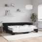 vidaXL Tagesbett Ausziehbar Schwarz 80x200 cm Samt vidaXL Tagesbett Ausziehbar Schwarz 80x200 cm Samt