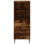 vidaXL Highboard Räuchereiche 34,5x34x180 cm Holzwerkstoff vidaXL Highboard Räuchereiche 34,5x34x180 cm Holzwerkstoff