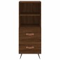 vidaXL Highboard Braun Eichen-Optik 34,5x34x180 cm Holzwerkstoff vidaXL Highboard Braun Eichen-Optik 34,5x34x180 cm Holzwerkstoff