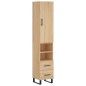 vidaXL Highboard Sonoma-Eiche 34,5x34x180 cm Holzwerkstoff vidaXL Highboard Sonoma-Eiche 34,5x34x180 cm Holzwerkstoff