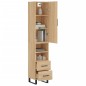 vidaXL Highboard Sonoma-Eiche 34,5x34x180 cm Holzwerkstoff vidaXL Highboard Sonoma-Eiche 34,5x34x180 cm Holzwerkstoff
