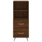 vidaXL Highboard Braun Eichen-Optik 34,5x34x180 cm Holzwerkstoff vidaXL Highboard Braun Eichen-Optik 34,5x34x180 cm Holzwerkstoff