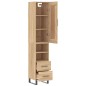 vidaXL Highboard Sonoma-Eiche 34,5x34x180 cm Holzwerkstoff vidaXL Highboard Sonoma-Eiche 34,5x34x180 cm Holzwerkstoff