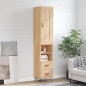 vidaXL Highboard Sonoma-Eiche 34,5x34x180 cm Holzwerkstoff vidaXL Highboard Sonoma-Eiche 34,5x34x180 cm Holzwerkstoff