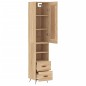 vidaXL Highboard Sonoma-Eiche 34,5x34x180 cm Holzwerkstoff vidaXL Highboard Sonoma-Eiche 34,5x34x180 cm Holzwerkstoff