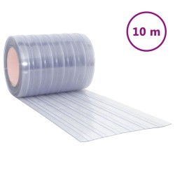 vidaXL Türvorhang Transparent 300x2,6 mm 10 m PVC