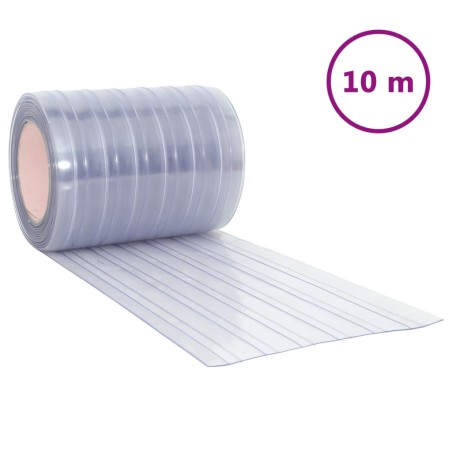 vidaXL Türvorhang Transparent 300x2,6 mm 10 m PVC
