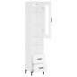 vidaXL Highboard Weiß 34,5x34x180 cm Holzwerkstoff vidaXL Highboard Weiß 34,5x34x180 cm Holzwerkstoff
