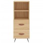 vidaXL Highboard Sonoma-Eiche 34,5x34x180 cm Holzwerkstoff vidaXL Highboard Sonoma-Eiche 34,5x34x180 cm Holzwerkstoff