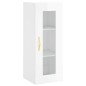 vidaXL Highboard Hochglanz-Weiß 34,5x34x180 cm Holzwerkstoff vidaXL Highboard Hochglanz-Weiß 34,5x34x180 cm Holzwerkstoff