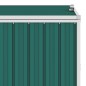 vidaXL Mülltonnenbox für 2 Mülltonnen Grün 143×81×121 cm Stahl vidaXL Mülltonnenbox für 2 Mülltonnen Grün 143×81×121 cm Stahl